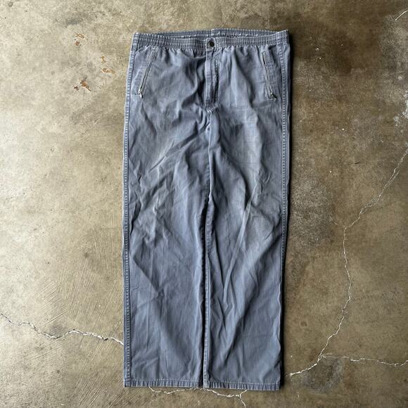 VINTAGE 70S 80S NIKE TRACKSUIT SWEAT ATHLETIC PANTS FITS 38X31 GRAY - Picture 1 of 7